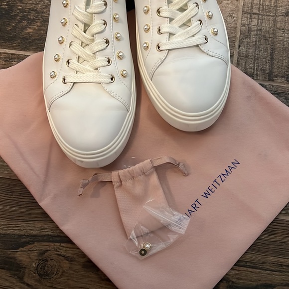 Stuart Weitzman Sneakers & Box - Picture 9 of 9